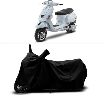 RABABLI Waterproof Two Wheeler Cover for Vespa(Vespa SXL 125, Black)