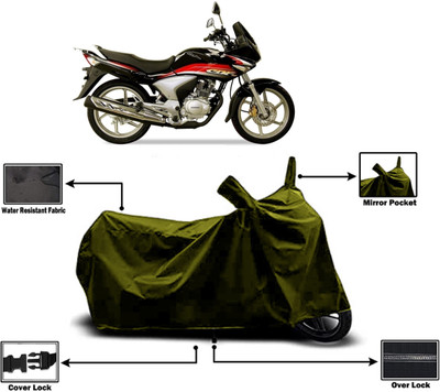Amexride Two Wheeler Cover for Honda(CBF150, Green)