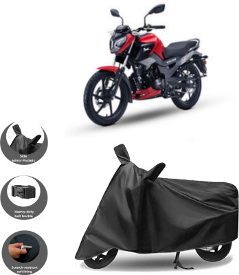 WMIZEXA Waterproof Two Wheeler Cover for Universal For Bike(Black)
