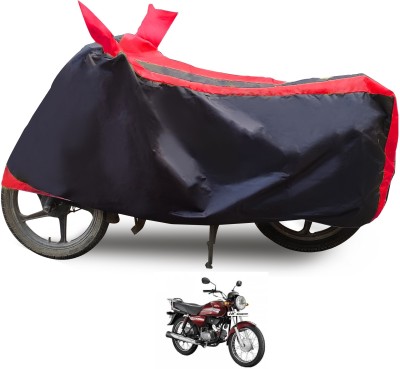 Euro Care Waterproof Two Wheeler Cover for Hero(HF Dawn, Red)