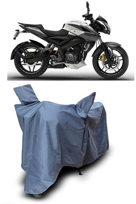 ZAQE Waterproof Two Wheeler Cover for Bajaj(Pulsar NS 200, Grey)