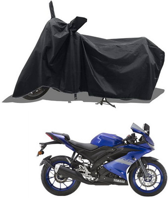 PAGORA Waterproof Two Wheeler Cover for Yamaha(YZF R15 V3 BS6, Black)