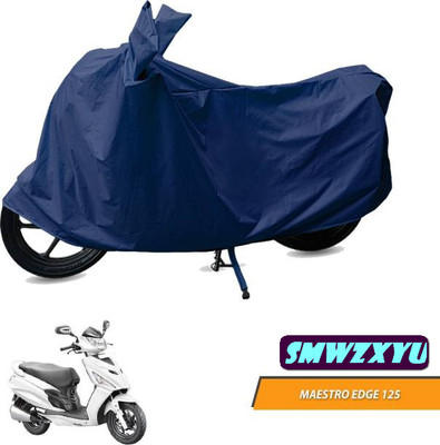 smwzxyu Waterproof Two Wheeler Cover for Hero(Maestro Edge 125, Blue)