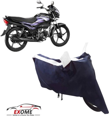 EXOME Two Wheeler Cover for Hero(Super Splendor, White)