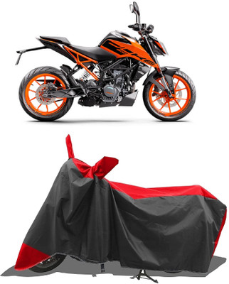SPECTUS Two Wheeler Cover for KTM(200 Duke BS6, Red)