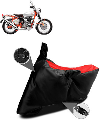 CODOKI Waterproof Two Wheeler Cover for Royal Enfield(Bullet Trials 500, Red)