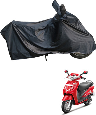 Motodreka Waterproof Two Wheeler Cover for Hero(Duet VX 110CC, Black)