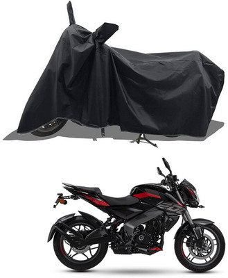 PAGORA Waterproof Two Wheeler Cover for Bajaj(Pulsar NS200, Black)