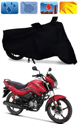 RTS COLLECTIONS Two Wheeler Cover for Hero(Passion Pro TR, Black)