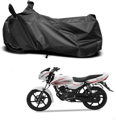 DeepShakshi AUTOMOTIVE Waterproof Two Wheeler Cover for TVS(Phoenix 125, Black)