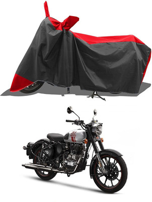 AASHTIK MART Two Wheeler Cover for Royal Enfield(Classic 350, Red)