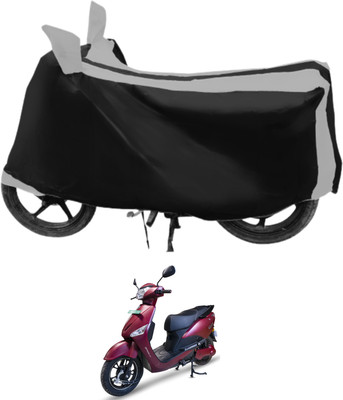 Euro Care Waterproof Two Wheeler Cover for Hero(Electric Optima, Silver)