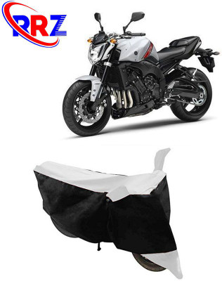 RRZ Waterproof Two Wheeler Cover for Yamaha(FZ1, Black, White)