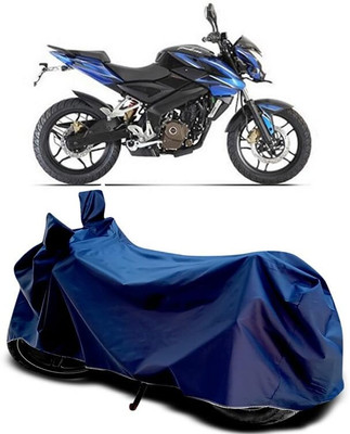 KEDIT Two Wheeler Cover for Bajaj(Pulsar 200NS FI, Blue)