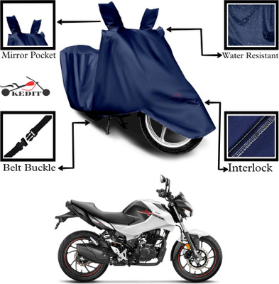 KEDIT Two Wheeler Cover for Hero(Motocorp Xtreme 160 R, Blue)