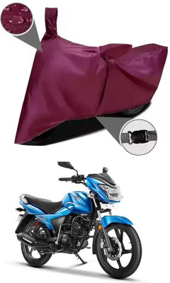 DeepShakshi AUTOMOTIVE Two Wheeler Cover for TVS(Victor, Maroon)