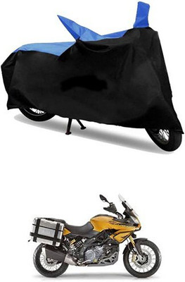 MMSSTAR Waterproof Two Wheeler Cover for Aprilia(Blue, Black)