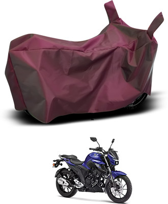PAGORA Waterproof Two Wheeler Cover for Yamaha(FZ 25, Maroon)