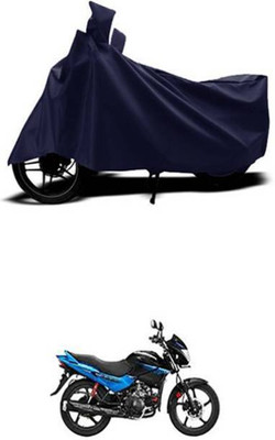 RAAMKM Two Wheeler Cover for TVS, Bajaj, Hero, Honda, KTM(Fusion, Blue)