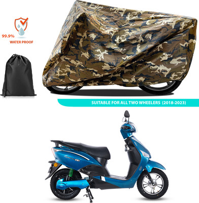 PAGORA Waterproof Two Wheeler Cover for Hero(Yellow)