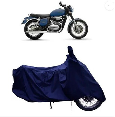 Tritika Waterproof Two Wheeler Cover for JAWA(42, Blue)