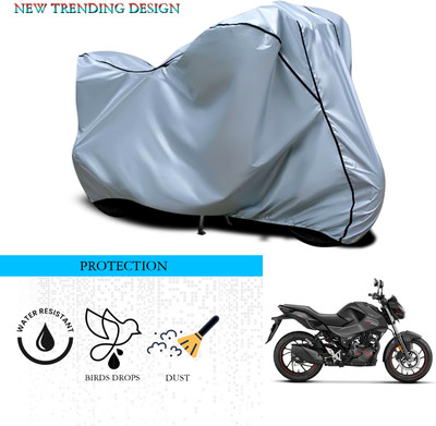 SnehaSales Waterproof Two Wheeler Cover for Hero(CBZ Extreme, Silver)