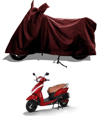 GROFATIK Two Wheeler Cover for Ampere(Magnus BS6, Maroon)