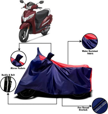 smwzxyu Waterproof Two Wheeler Cover for Honda(Activa 125, Red, Blue)