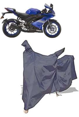 Amexride Two Wheeler Cover for Yamaha(YZF R15 V3 BS6, Grey)