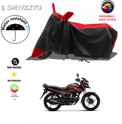 smwzxyu Waterproof Two Wheeler Cover for Honda(SP125, Red, Black)