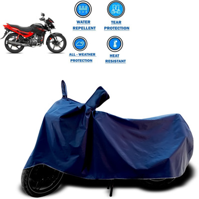 CODOKI Waterproof Two Wheeler Cover for Hero(Glamour Programmed FI, Blue)