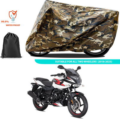 GOSHIV-car and bike accessories Waterproof Two Wheeler Cover for Bajaj(Pulsar 220F, Yellow)