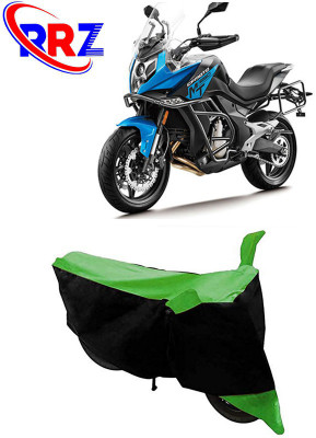 RRZ Waterproof Two Wheeler Cover for CFMoto(650MT, Black, Green)