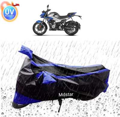 Mdstar Waterproof Two Wheeler Cover for TVS(Jupiter 125, Blue, Black)