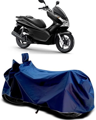 AASHTIK MART Two Wheeler Cover for Honda(PCX 125, Blue)
