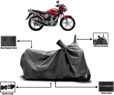 Amexride Two Wheeler Cover for Yamaha(Libero LX, Grey)