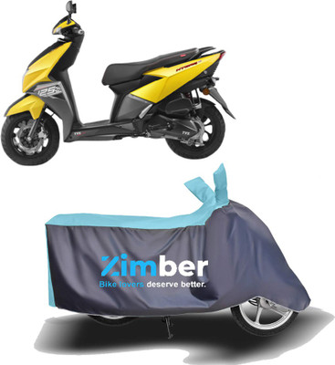 APNEK Two Wheeler Cover for TVS(NTORQ, Blue, Grey)