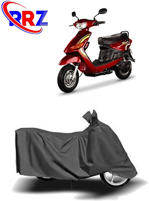 RRZ Waterproof Two Wheeler Cover for Universal For Bike(Yo Spark, Grey)