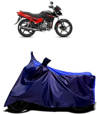 VESMEI Two Wheeler Cover for Hero(Glamour Programmed FI BS6, Blue)