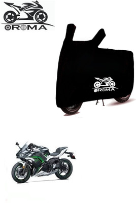 DeepShakshi AUTOMOTIVE Waterproof Two Wheeler Cover for Kawasaki(Ninja 650 BS6, Black)