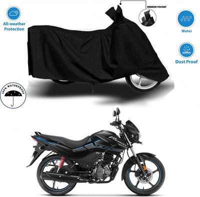 HWSXQAE Waterproof Two Wheeler Cover for Honda(Black)