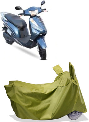 Amexride Two Wheeler Cover for Avon(E Scoot, Maroon)