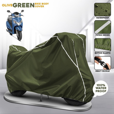 OliverX Waterproof Two Wheeler Cover for Honda(Activa 125, Green)