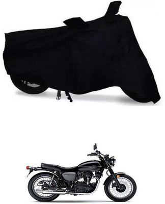 DeepShakshi AUTOMOTIVE Waterproof Two Wheeler Cover for Kawasaki(W800 BS6, Black)