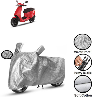 PAGORA Waterproof Two Wheeler Cover for Ola(Silver)