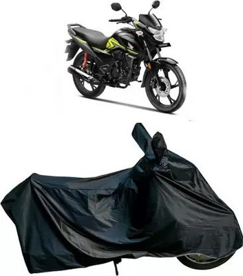 ma collections Waterproof Two Wheeler Cover for Honda(SP 125, Black)