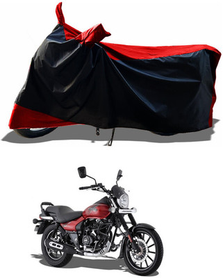 AESTRYD Two Wheeler Cover for Bajaj(Avenger 400 BS6, Red)