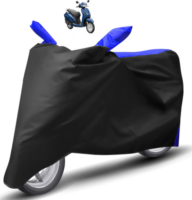 Caronix Two Wheeler Cover for Honda(Activa 6G, Blue)