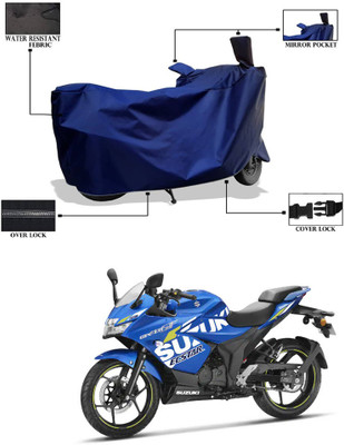 CODOKI Waterproof Two Wheeler Cover for Suzuki(Gixxer SF 150, Blue)
