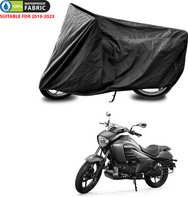 PAGORA Waterproof Two Wheeler Cover for Suzuki(intruder 150, Black)